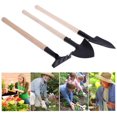thumbnail image 2 of Chainplus 3Pcs Mini Wood Handle Flower Planting Shovel Rake Spade Gardening Hand Tools Three-Piece Household Shovel Handle Multitool, 2 of 3