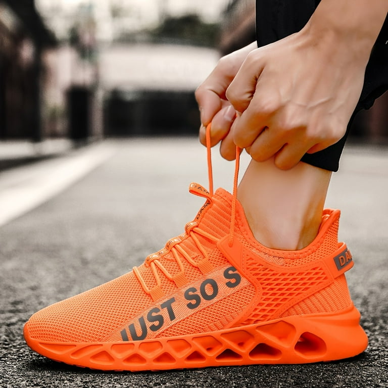 Spring And Summer Casual Shoes Men s Knit Casual Shoes Breathable Lightweight Soft Sole Sneaker Spring And Summer Casual Shoes Walmart