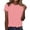 Pink#3, variant on HAJWOH Womens Summer Tshirt Short Sleeve Shirts Beach Vacation Outfits Oversized Workout Tshirts Crew Neck Casual Clothes XL