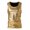 Gold, variant on Mens Tank Top Beach Men Casual Fashion Solid Pullover Round Neck Sports Tank Tops Vest
