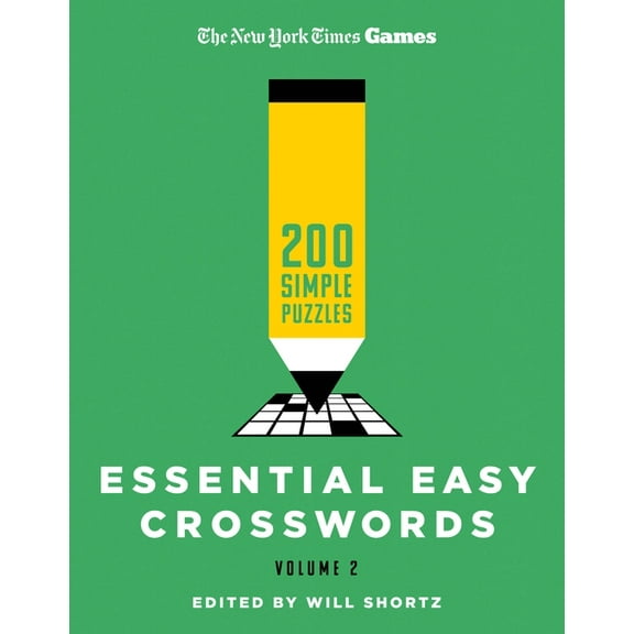 New York Times Games Essential Easy Crosswords Volume 2 : 200 Simple Puzzles (Paperback)