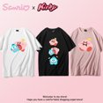 thumbnail image 2 of Sanrio Hangyodon Tee Cartoon Anime Short Sleeves Star Kirbys Children T-Shirt Kawaii Cute Girl Top Long Sleeve Kid Clothes, 2 of 10