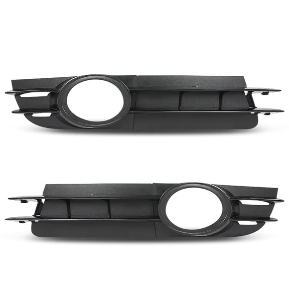 Pair Fog Light Trim Left and Right Fit For 2006-2008 Audi A6/2005-2008 A6 Quattro Sedan