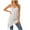 Grey_2026, variant on DXOUPM Tank Tops for Women Lace Long Camisole Spaghetti Strap V Neck Irregular Hem Trendy Blouse