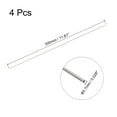 thumbnail image 2 of Uxcell 0.7mm x 0.1mm x 300mm 304 Stainless Steel Capillary Tube for Industry, 4Pack, 2 of 6