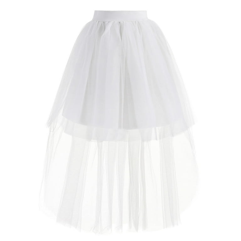 xiuh flowy skirt women s new black mesh front short back long