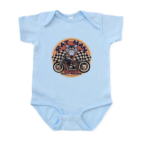CafePress - Rat Man Roadful Infant Bodysuit - Baby Light Bodysuit, Size Newborn - 24 Months