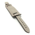 thumbnail image 4 of Bandini 20mm Mens Leather Watch Band Strap, Brown, Rectangular Shape, Biker, Wrist Cuff, 4 of 5
