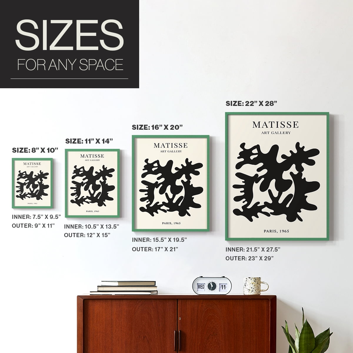 Matisse LXIX Framed Print - Solid Wood