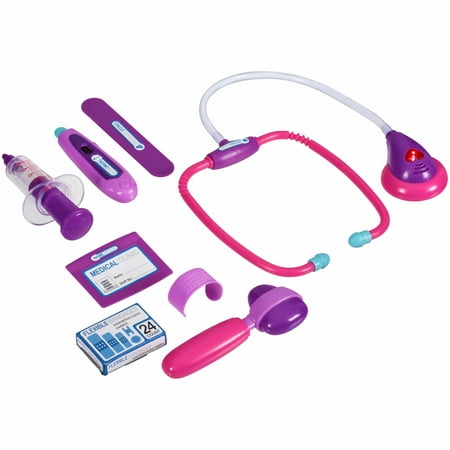 Kid Connection Pink Doctor Playset, 8 Pieces