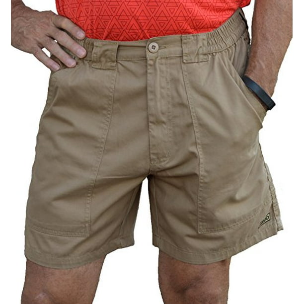 TROD Apparel TROD Deep Pockets Short with 6 inch inseam, Khaki 42