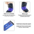 thumbnail image 2 of 1 Pcs Knee Support Compression Silicone Kneepad Spring Knee Brace Strap Patella Medial Protector Sport Running Gym for Men & Women, 2 of 7