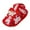 Red, variant on Girls Summer Shoes Floral Printed with Bowknot Anti Kick Breathable Wear Sandals Closed Toe Outdoor Casual Summer First Walkers Shoes Comfort Lightweight Non Slip Cute Shoes