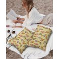 thumbnail image 4 of Summer Ice-cream Seamless Cake Outdoor Pillow Covers Set of 2,Decorative Waterproof Throw Pillow Case,Cherries Sweet Dessert Cotton Linen Soft Cozy Cushion Pillowcases, 4 of 7