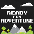 thumbnail image 3 of Instant Message - Gamer - Ready for Adventure - Toddler & Youth Short Sleeve Graphic T-Shirt, 3 of 6