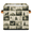 Multicolor 1, variant on CURLYOOT Retro Vintage Deers Moose Forest 11 x 11 Inch Cube Storage Bin, Fabric Storage Cube Foldable Basket with Leather Handles, Organizer Basket for Closet Shelves