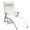 Cream White, variant on Outsunny Heavy-duty Adjustable Folding Reclining Chair Outdoor Sun Lounger - Set of 1, Cream
