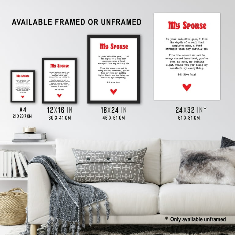 Artery8 Love Poem My Everything Spouse Romantic Poetry Bedroom 