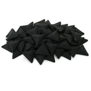 Milltown Merchants Matte Triangle Mosaic Tile Pieces (Obsidian, 3 Pound)