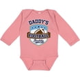 thumbnail image 3 of Inktastic Daddy Football Buddy Boys or Girls Long Sleeve Baby Bodysuit, 3 of 5