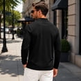 thumbnail image 4 of FchengtaiS Men's Long Sleeve Golf Shirts 3-Button Turndown Collar T-Shirts Fall Winter Casual Athletic Workout Tops, 4 of 8