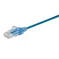 thumbnail image 2 of Monoprice Cat6A Ethernet Network Patch Cable - 25 Feet - Blue | 10-Pack, 10G - SlimRun Series, 2 of 6