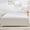 01 Cream White, variant on Fitted Sheet King Only,100% Rayon Derived from Bamboo Fitted Sheet,Ultra Soft,Cooling and Breathable Bottom Sheet with 4 Elastic Corner Straps,No Slip,No Pilling,16" Deep Pocket-Light Beige