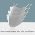 thumbnail image 2 of Mascarilla para adultos, ajustable, para hombre, de verano, resistente a los rayos UV, de seda fría, para niños, lavable, 2 of 4