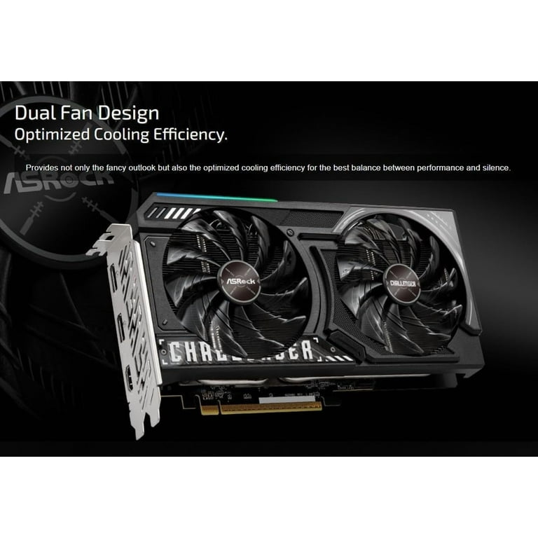 グラフィックボード・グラボ・ビデオカード ASRock Radeon RX 9060 XT CHALLENGER 16GB ASRock > AMD Radeon™ RX 9060 XT Challenger 16GB OC