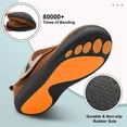 thumbnail image 3 of Barerun Men Diabetic Shoes Wide Width Adjustable Indoor Outdoor Rubber Sole Anti-slip Barefoot Walking Shoes, 3 of 7