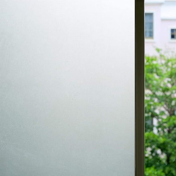 Window Film Self-Adhesive Window Covering Glass Films for Office, Bathroom Privacy Decorative 17.7-by-78.7 Inches