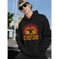 thumbnail image 2 of Pumpkin To Talk About Hoodie Men -Image by Shutterstock, Male 3X-Large, 2 of 4