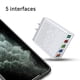 thumbnail image 4 of Cargador De Pared Usb De 5 Puertos Cargador Rápido Portátil Para Dispositivos Inteligentes Como Teléfonos Y Ordenadores Portátiles, 4 of 4