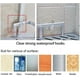 thumbnail image 3 of ZHAOCHENG Estantes de esquina para baño que no requieren perforaciones, estante de ducha adhesivo de aluminio a prueba de óxido con ganchos para colgar (2 niveles), 3 of 5