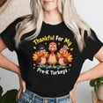 thumbnail image 2 of Thanksgiving Thankful My Pre-K Turkeys Teacher Student Women’s T-Shirt – Preschool Teacher Appreciation Tee, Holiday Classroom Shirt, Fall Thanksgiving Apparel, Kids Learning Celebration Shirt, 2 of 3