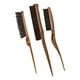 thumbnail image 2 of Juego de 3 brochas para burlar, juego de peines para peinar el cabello, cepillo para bordes de cabello, peine para peinar, herramienta de , j, 2 of 7