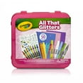 thumbnail image 2 of Crayola All That Glitters Art Case, 50 Pieces, Ages 3+, 2 of 8