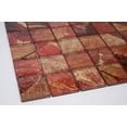 thumbnail image 1 of Summer - 2" x 2" Red, Gold & Brown Glass Tile, 1 of 4