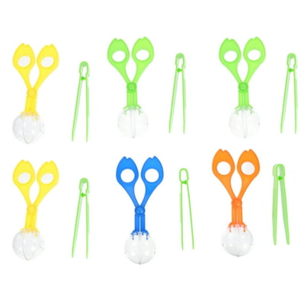 FELTECHELECTR Children Scoop Tweezers Insect Specimen Tools 6 Sets