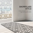 thumbnail image 4 of Outsunny Metal Outdoor Privacy Screen, Outdoor Divider with Stand, White, 4 of 10