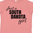 thumbnail image 4 of Inktastic Just a South Dakota Girl Born and Raised Girls Toddler T-Shirt, 4 of 5