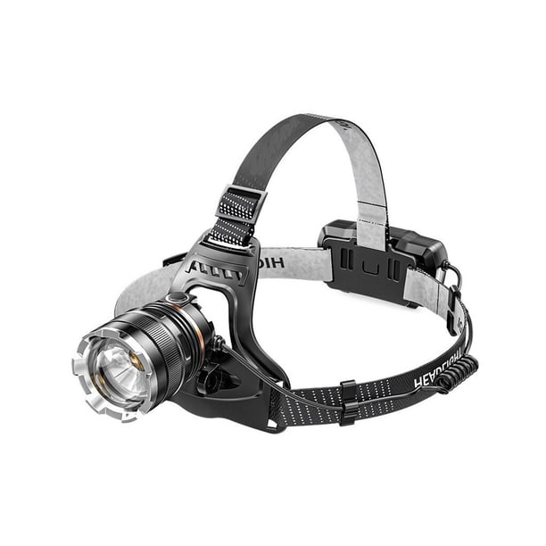 Linterna frontal Yuarrent con Sensor Xhp50 recargable portátil 2 baterías