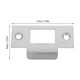 thumbnail image 4 of 4 placas de cierre de acero inoxidable en forma de T para puertas interiores. Protectores de cerradura para mayor seguridad y estilo., 4 of 8