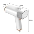 thumbnail image 4 of Mini Foldable Handheld Garment Steaming Device, Heavy-Duty Clothes Wrinkles Remover Tool, for Dress Suit, 4 of 5