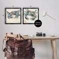 thumbnail image 4 of Stupell Industries Blue Crabs on Sand Animals & Insects Painting Black Floater Framed Canvas Art Print Wall Art, 18 x 18, Set of 2, 4 of 10
