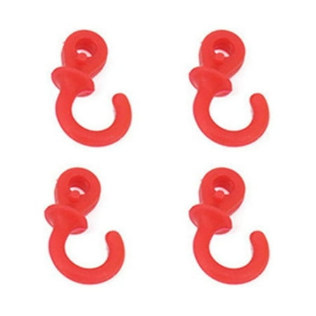 Sioweci 4Pcs Archery Bow String Stabilizer Monkey Tail Silencer Bowstring Damper Set