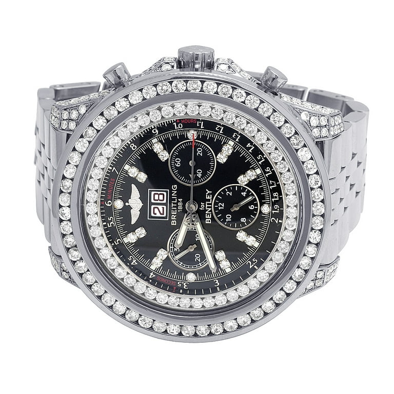 Breitling bentley diamond watch sale