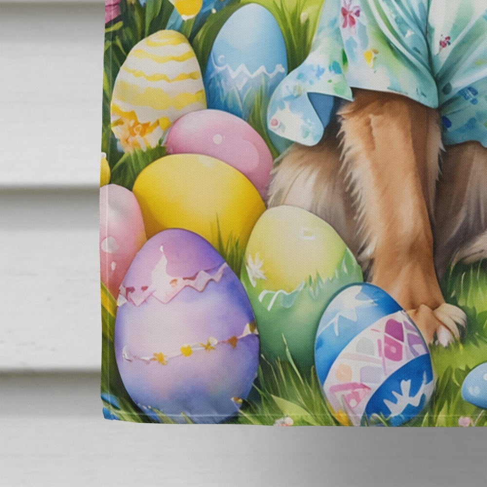 Belgian Tervuren Easter Egg Hunt House Flag 28 in x 40 in