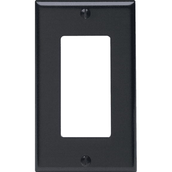 Leviton GFCI Receptacle in Black — UL Listed for US Residential Electrical Code Compliance, Drop-in NEC-Standard Wiring