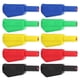 thumbnail image 5 of 2-pack U29 4mm Insulated Banana Plugs for Electrical Testing Red Black Yellow Green Blue, electrical components., 5 of 5